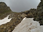 64 Terzo traverso su neve per salire alla Bocchetta Triomen